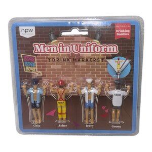 Men In Uniform Drink Markers Drinking Buddies NPW Girls Night, Bachelorette etc
